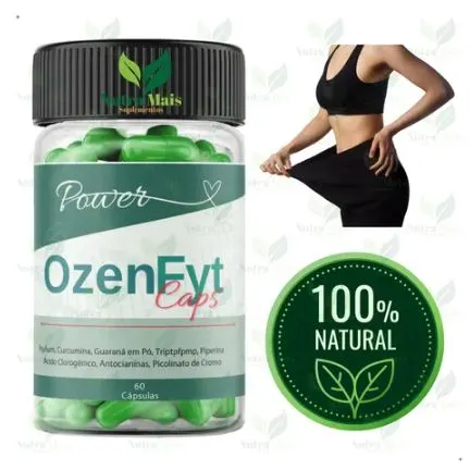 O OzenFit Caps é um suplemento alimentar de base natural, desenvolvido com tecnologia avançada para atuar como um catalisador no processo de perda de peso.
